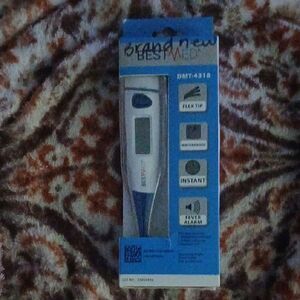 Digital Thermometer - White and Blue